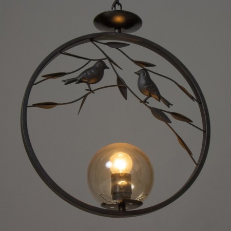 Lamp Bayerlux "Birds" 1he27 40W black 27x14x55cm-3