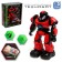 Robot radio -controlled "Technobot", 2 remote controls, gestures, with a battery, red color red
