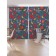 Photostes "New Year's Pattern with Poinsettia", Oxford, size 170x265 cm, 2 pcs