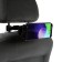 Holder for a phone or tablet for a car headrest, telescopic, 11-21 cm., Black