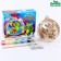 Wood painting. Multilayer suspension "Funny Dragon"