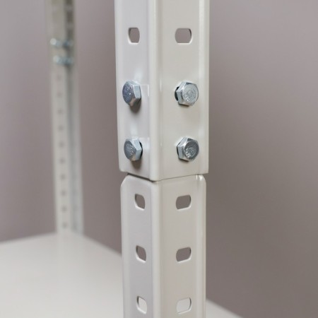 Metal rack, MS 1500x750x400, 4 shelves-8