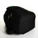 Youth backpack with a zipper, 4 pockets, black/green color