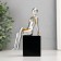 Book holder "Girl in Cuba" silver 12x11.5x18 cm