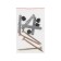 SL-02 bracket, for a microwave oven, adjustable, up to 40 kg, 313-413 mm, metallic, black