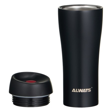 Thermal circle, 450 ml, City Always, retains heat 8 hours, 21 x 7.5 cm, black-3