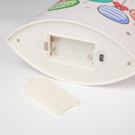 LED figure "Christmas balls" 17 × 20 × 8 cm, cardboard, battery AAX2 (not in the kit), glow warm white-3