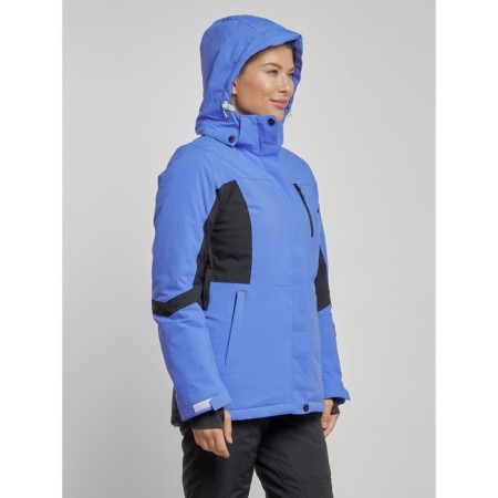Ski jacket female, size 46, purple color-1