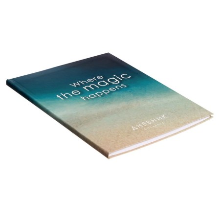 Diary for grades 5-11, "minimalism", integral (flexible) cover, matte lamination, selective varnish, 48 sheets-1