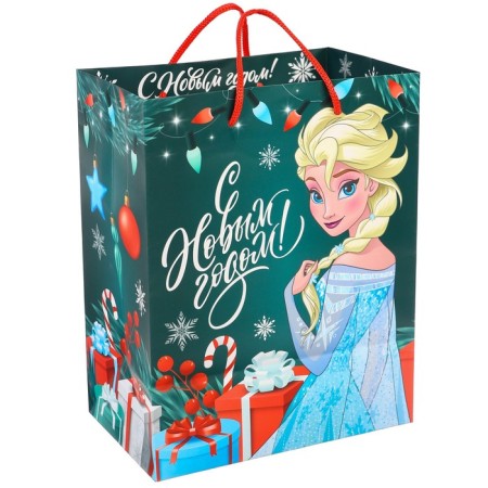 New Year. Gift package, 18x23x11.5 cm, packaging, cold heart-2