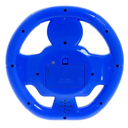 Musical toy "Super Right", sound effects, works from batteries, blue color-3