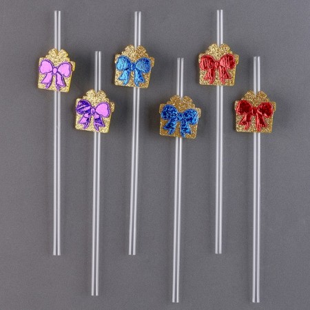 Pipper tubes "Gifts", in the set 6 pcs., Gold-1