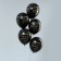 Latex ball 12 "Atmospheric", pastel, set 15 pcs., Black color