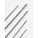 Sewing needles, set 15 pcs., D = 0.5/0.6/0.7/0.7/0.8 mm, 3.3-4.5 cm