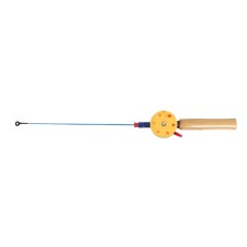 Winter fishing rod, handle wood, HFB-4M