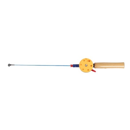 Winter fishing rod, handle wood, HFB-4M
