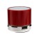 Portable column Luazon Hi-Tech 18, 3 watts, 520 mAh, Microsd, Red