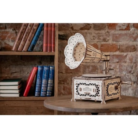Wooden designer 3D "Gramophone"-28