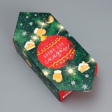 The prefabricated box - the context of “Time for a fairy tale”, 9.3 x 14.6 x 5.3 cm, New Year
