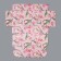 Gift folding box, packaging, "flowers", 30.7 x 22 x 9.5 cm