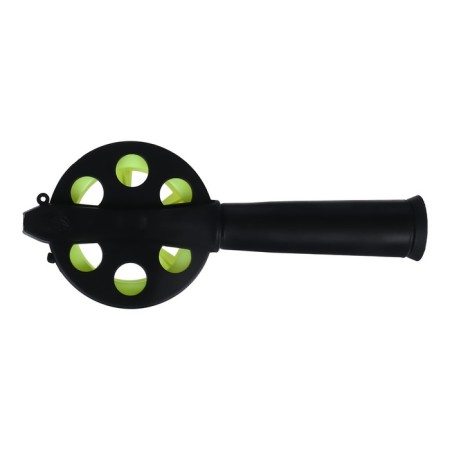 Winter fishing rod "Profi" UP-2, pen plastic, whip polycarbonate, yellow color-3