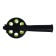 Winter fishing rod "Profi" UP-2, pen plastic, whip polycarbonate, yellow color