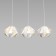 Moire suspended lamp, 40W, E27, 68x21 cm