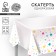Single tablecloth "Stars" 137 × 180cm