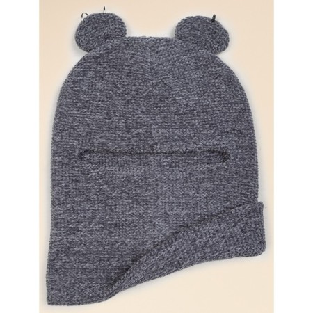 Children's hat, size 53-54, gray color-4