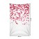 Decorative panel with photo printing "Rain of hearts", vertical, size 100x150 cm