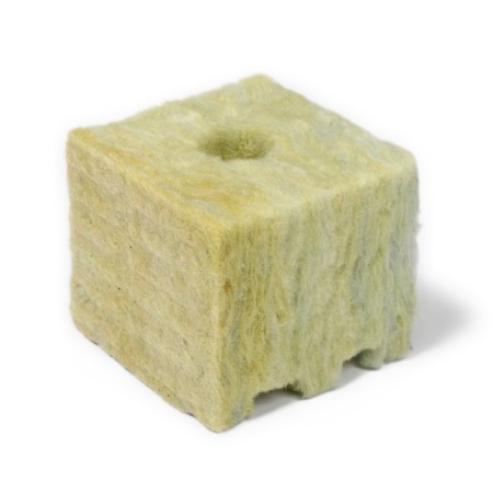 Ecover substrate mineral wool in a cube for plant seedlings, a hole of 20 × 15 mm, 7.5 × 7.5 × 6.5 cm-1