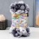 Yarn "Puffy Color" 100 % micropoliester 9m/100g (5925)