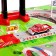 Parking "Fire Station", light, sound, elevator, with metal machines and helicopter