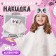 Carnival cape "cat", height 104-128 cm, gray