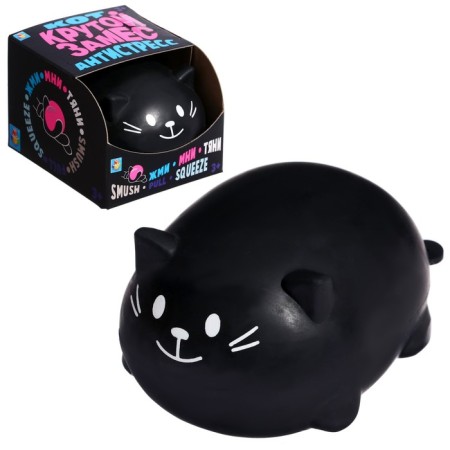 Antistress toy "Cat", 7 cm, 6 colors