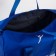 Female sports bag with zipper, blue color