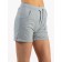 Women's shorts ise, size 46 cm, gray color