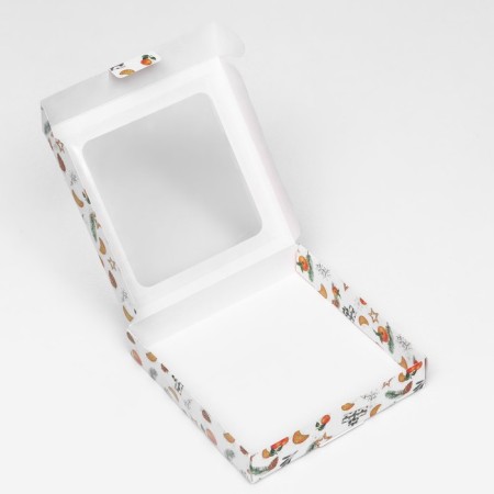 Self -assembly box "New Year's mood", 16 x 16 x 3 cm-9