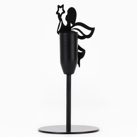Climb "Angel", black, 7.4 x 15.3 cm, diam. under a candle 2.2 cm-3
