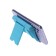 Luazon phone stand, folding, adjustable height, blue