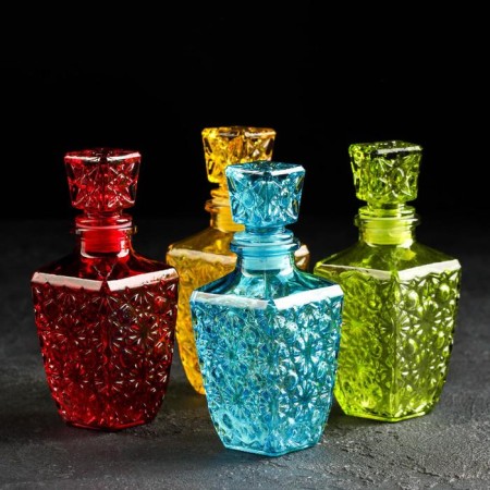 Glass -rod "Gallery. Snowflakes ", 140 ml, color mix-1