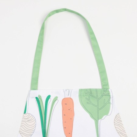 Apron Ethel "Vegetables" 70 x72 cm, 100% p/e-1