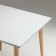 Square kitchen table, 800*800, Gray Kameno