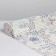 Bathroom mat "Sea signs", width 65 cm, roll 2 m, white color
