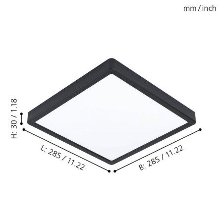 Fueva LED LED 20.5W 2300LM, 3000k-2