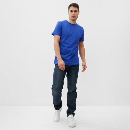 Male T -shirt, indigo color, size 56-1