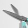 Scissors are universal, mowed blade 8.5 ", 21 cm, color mix