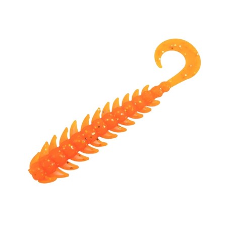 Twizter Yaman Pro Ruff, r.7.6 cm, color #03 - Carrot Gold Flake, apple. 10 pcs.