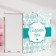 Family Bank with a seal, 24x14x20 cm, white-green