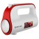 Mixer Brayer 1307br, manual, 600 watts, 5 speeds, white-red